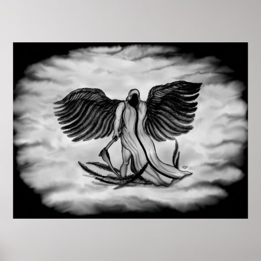 Archangel, Angel Uriel Poster (Voorkant)