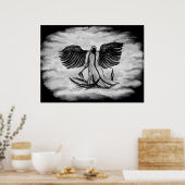 Archangel, Angel Uriel Poster (Keuken)