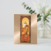 Archangel Gabriel Briefkaart (Staand voorkant)