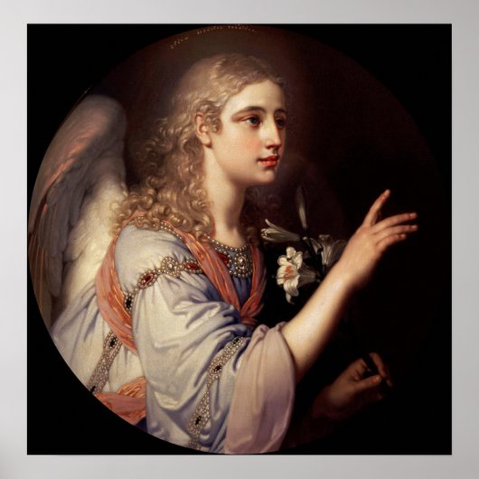 Archangel Gabriel Matte Poster (Devant)