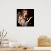 Archangel Gabriel Matte Poster (Cuisine)