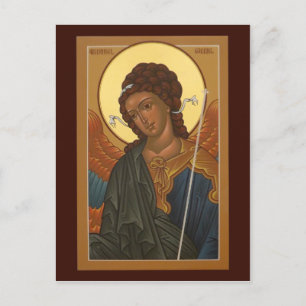 Archangel Gabriel Prayer Card Briefkaart