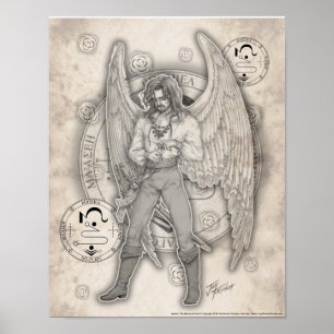 Archangel Jophiel Print