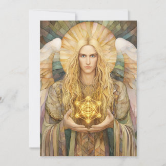 Archangel Metatron’s Ascension Prayer Card Kaart
