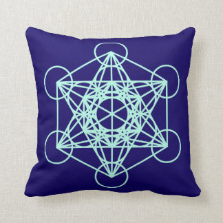 Archangel Metatron Sacred Geometry Square Pillow Kussen