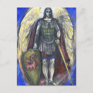 Archangel Michael, 3 - Postcard Briefkaart