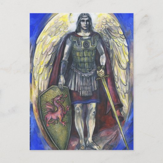 Archangel Michael, 3 - Postcard Briefkaart (Voorkant)