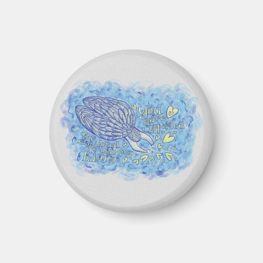 Archangel Michael Art sur mesure Aimant frigo (Devant)