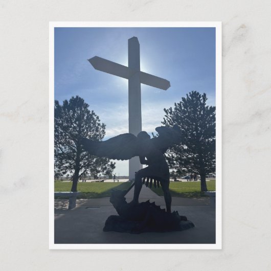 Archangel Michael Briefkaart (Voorkant)