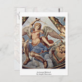 Archangel Michael By Angelo Bronzino Briefkaart (Voorkant / Achterkant)