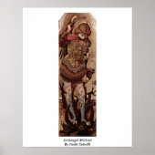 Archangel Michael By Carlo Crivelli Poster (Voorkant)