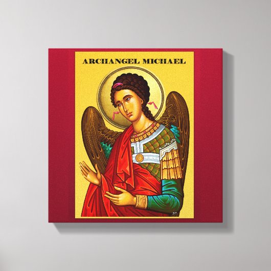 Archangel Michael Canvas Afdruk (Voorkant)