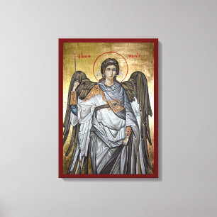 Archangel Michael Canvas Afdruk