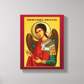 Archangel Michael Canvas Afdruk (Voorkant)