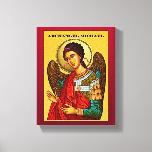Archangel Michael Canvas Afdruk (Voorkant)