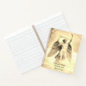 Archangel Michael carnet en spirale jaune (Intérieur)