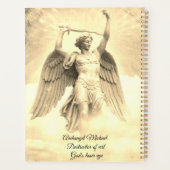 Archangel Michael-gele planner (Achterkant)