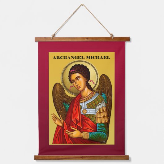 Archangel Michael Hangend Wandkleed (Voorkant)
