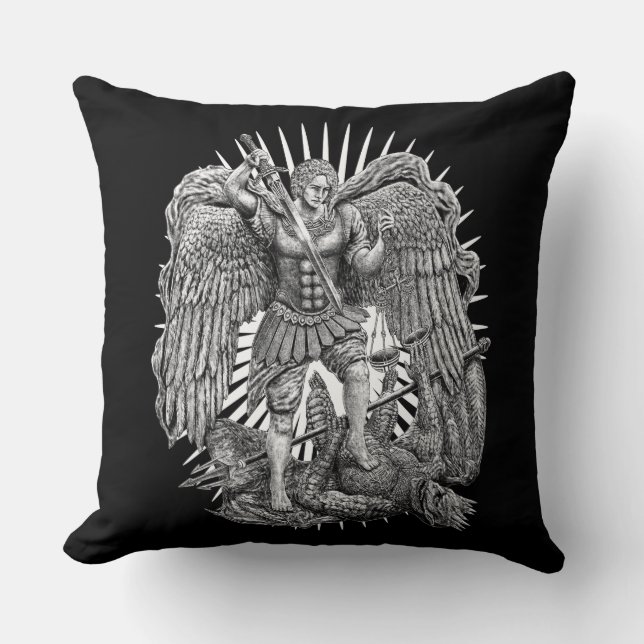 Archangel Michael Kussen (Voorkant)