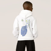 Archangel Michael Love & Support Custom Hoodie (Achterkant volledig)