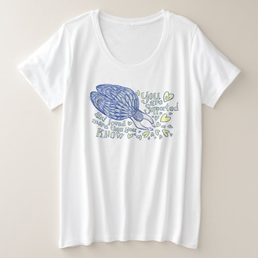 Archangel Michael Love & Support Custom Shirt (Design devant)