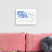 Archangel Michael Painting Wrapped Canvas Art (Insitu (Woonkamer))