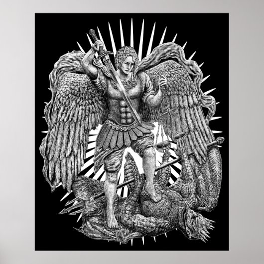 Archangel Michael Poster (Voorkant)