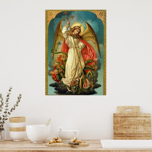 Archangel Michael Poster (Keuken)