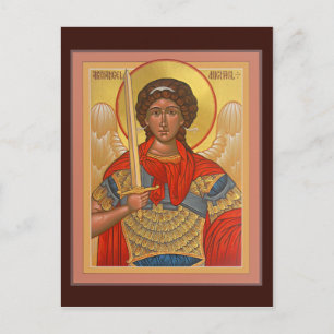 Archangel Michael Prayer Card Briefkaart