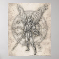 Archangel Michael Print