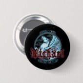Archangel Michael Ronde Button 5,7 Cm (Voorkant /achterkant)