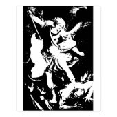 Archangel Michael Rubber Stamp Rubberstempel (Afrduk)