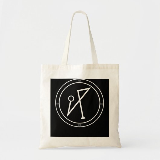 Archangel Michael Sigil PROTECTION COURAGE Tote Bag (Voorkant)