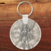 Archangel Michael Sleutelhanger (Voorkant)