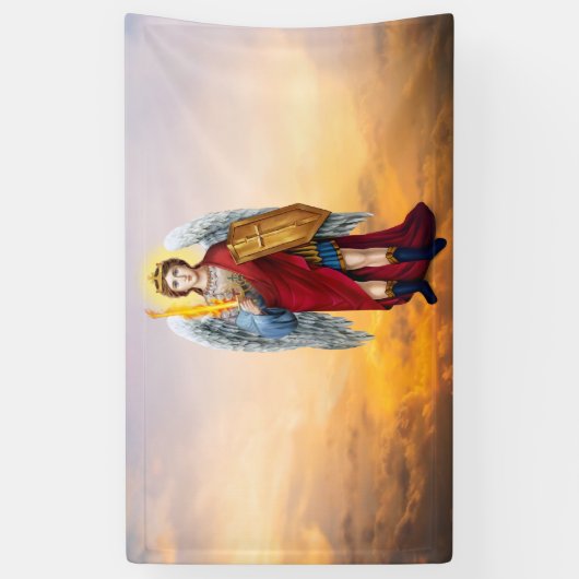 Archangel Michael Spandoek (Verticaal)