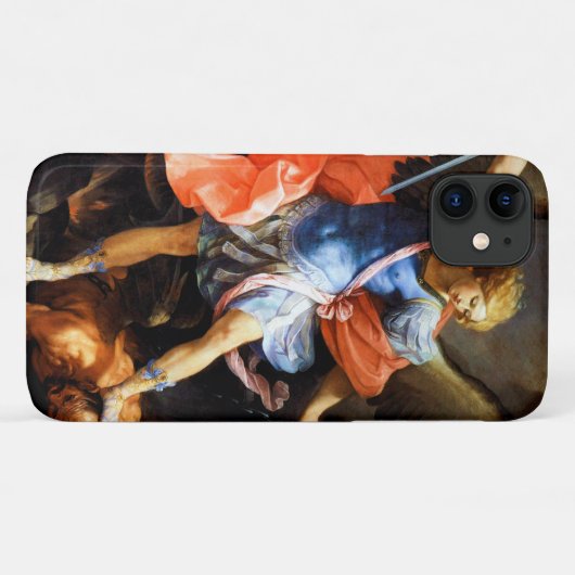 Archangel Michael tramples Satan, Guido Reni Case-Mate iPhone Case (Achterkant (horizontaal))