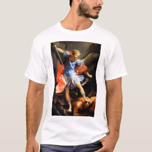 Archangel Michael tramples Satan, Guido Reni T-shirt