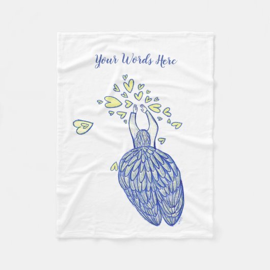 Archangel Michael's Support Couverture en polaire  (Devant)