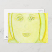 Archangel Rafael Briefkaart (Voorkant / Achterkant)