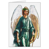 Archangel Raphael Angel Saint Healing Art Card (Devant)