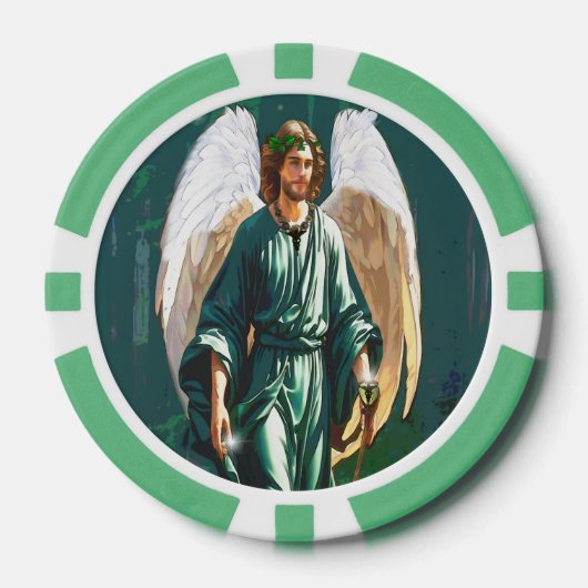 Archangel Raphael “Be Near” Healing Prayer Token (Voorkant)