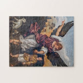 Archangel Raphael Drawing - Sint-Raphael Legpuzzel (Horizontaal)