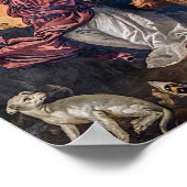 Archangel Raphael Drawing - Sint-Raphael Poster (Hoek)