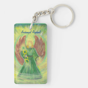 Archangel Raphael en Gabriel Sleutelhanger