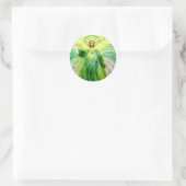 Archangel Raphael Healing Light Ronde Sticker (Tas)