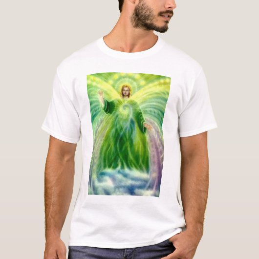 Archangel Raphael Healing Light T-shirt (Voorkant)