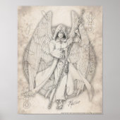 Archangel Raphael Print (Voorkant)