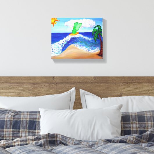  Archangel Raphael Surf Toile Enveloppée Art (Insitu(Chambre))