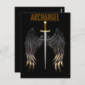 ARCHANGEL SWORD BRIEFKAART (Voorkant / Achterkant)