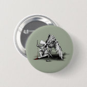 ArchAngel Warrior Ronde Button 5,7 Cm (Voorkant /achterkant)